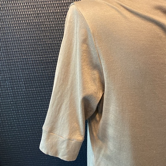 LL Bean Scoop Neck Cotton Tee - Picture 4 of 7